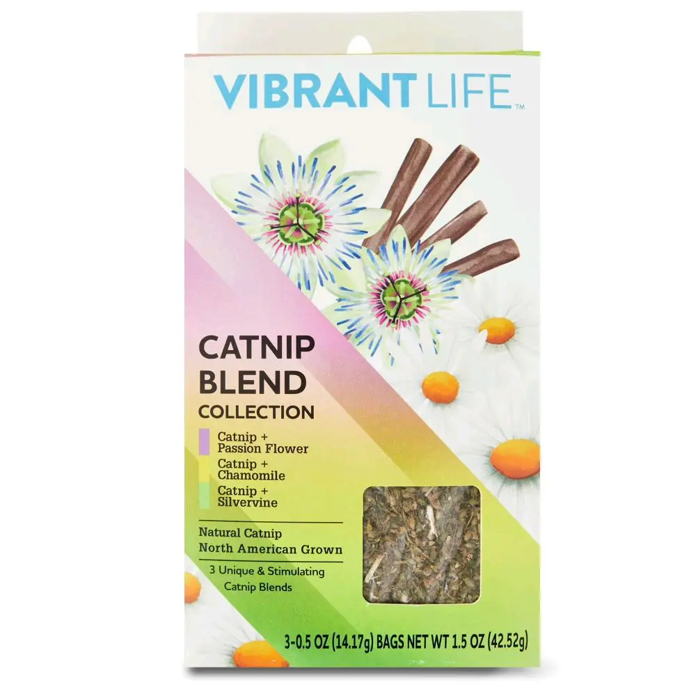 Vibrant Life Catnip Blends Collection 0.5 oz | 3 Pack Variety for Cats