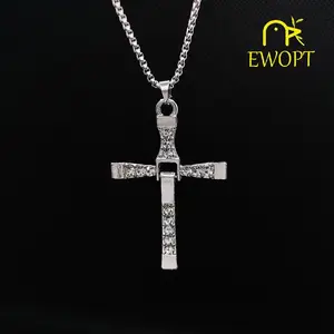 Inspired Cross Necklace - Empowering Pendant for Active Lifestyles - Perfect Gift for Cinema & Sports Fans