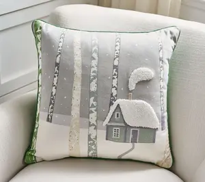 Martha Stewart 18x18 Decorative Holiday Pillow