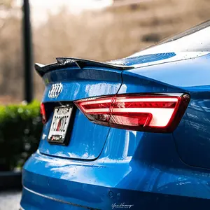 Audi 8V A3 - S3 Carbon Fiber Aggressive Rear Spoiler