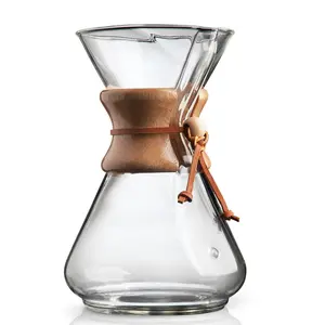 CHEMEX® Pour-Over 10 Cup Glass Coffee Maker