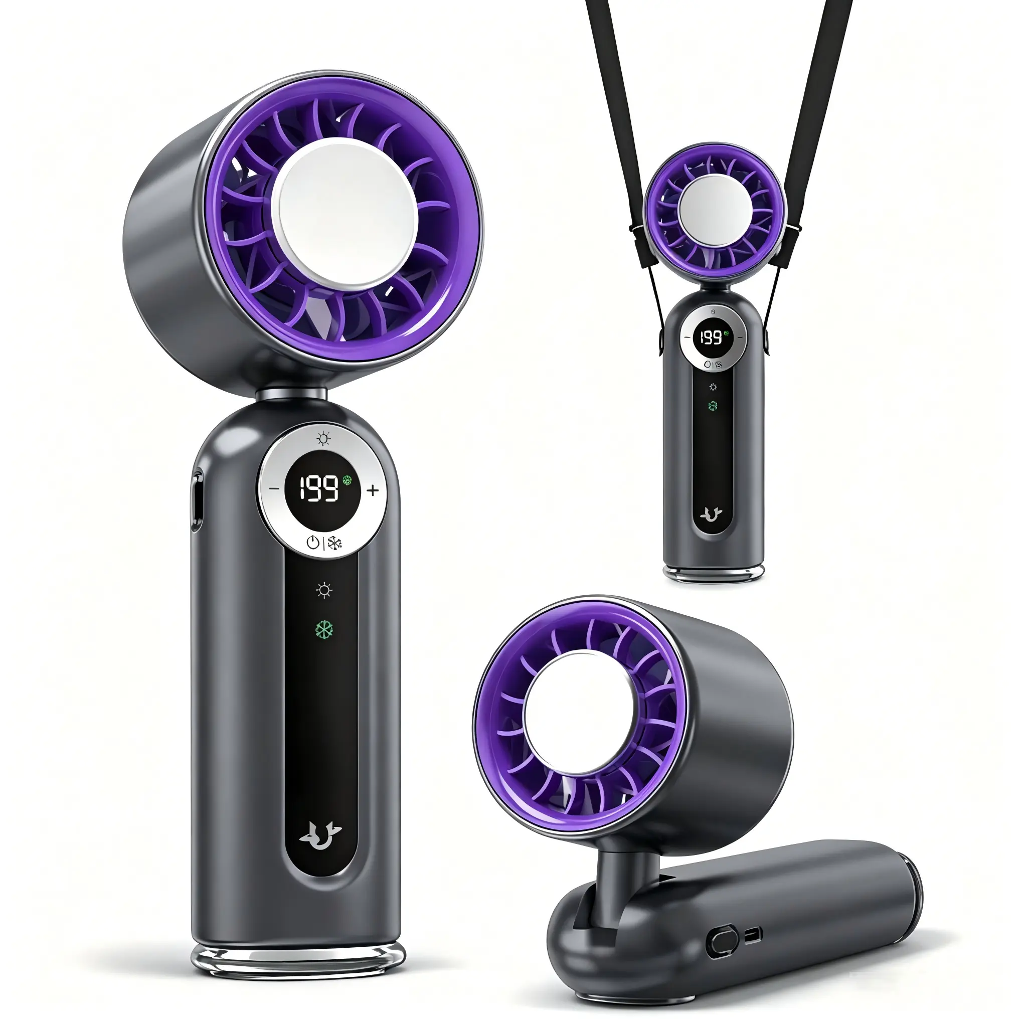 Black with Built-in Flashlight（new)