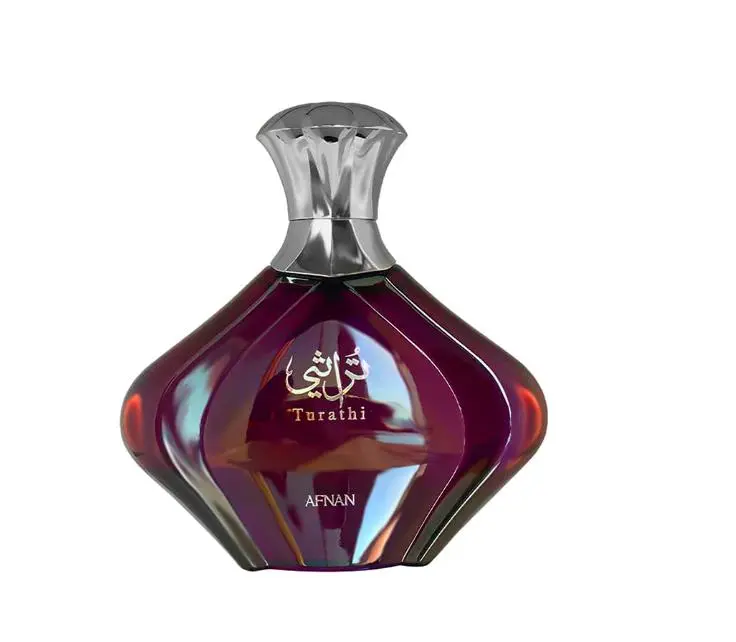 Afnan Turathi Purple Eau De Parfum Spray 3 oz for Women Edp Intense Perfume Floral Oriental Scent