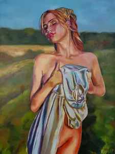 "Nude in Nature" Original Painting "Nude in Nature" Original Painting