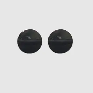 Black Dome Cufflinks