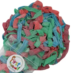 NEW - Variety Color Sour Gummy Belts (Assorted Flavor, 2 LB)