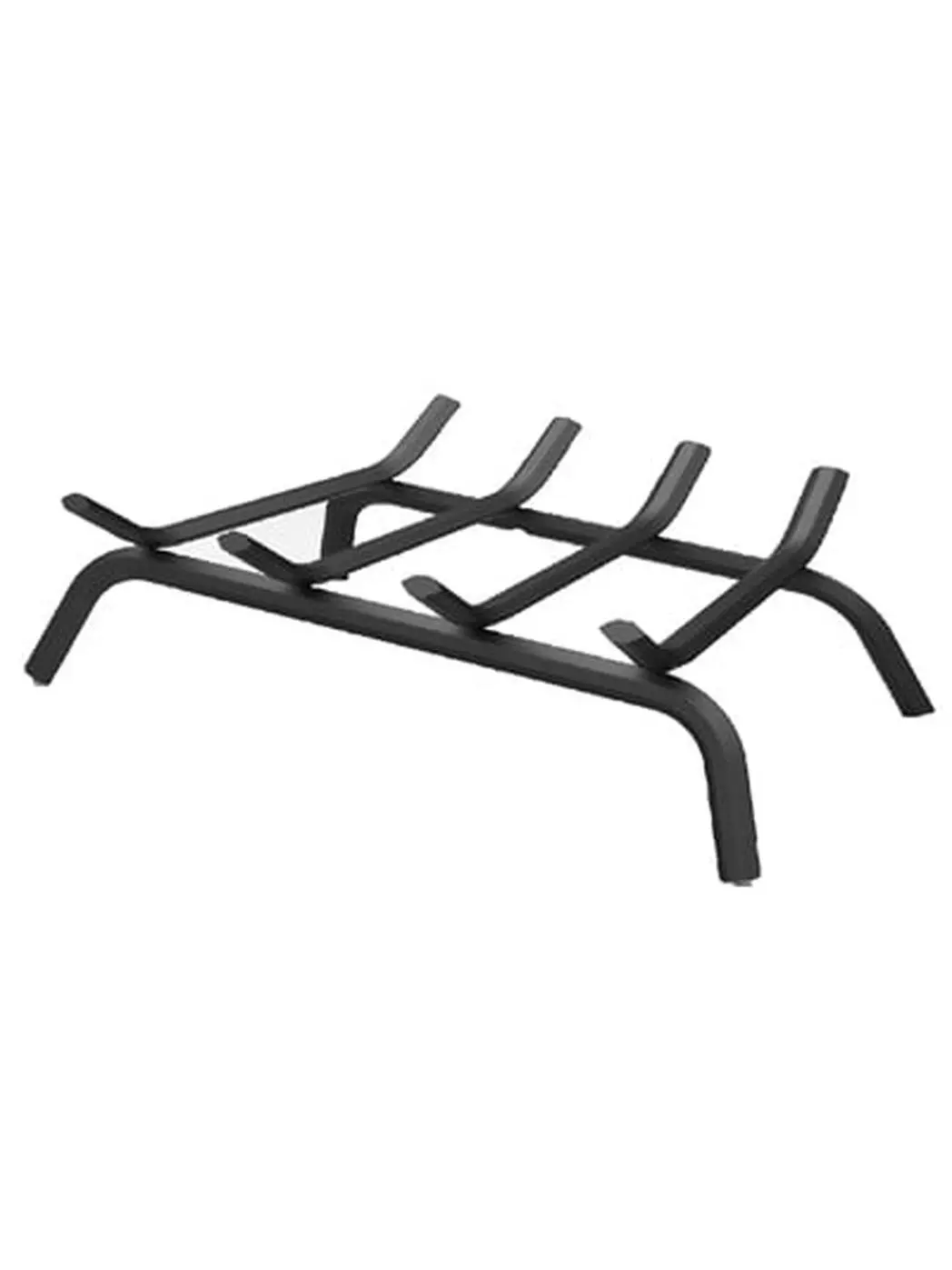 Panacea 15450TV Black Wrought Iron Fireplace Grate- 4 Bars