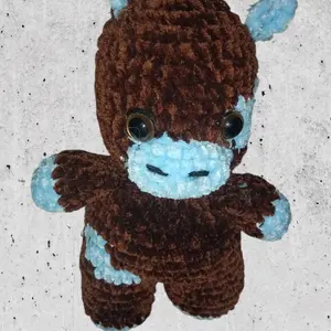 Handmade Amigurumis Vaquita - Unique Handcrafted Plush Toy for Gifting - Perfect for Collectors of Unique Handmade Items