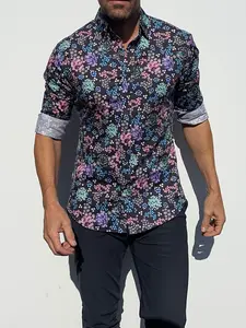 Fireworks Floral Party Shirt- Small Batch Series