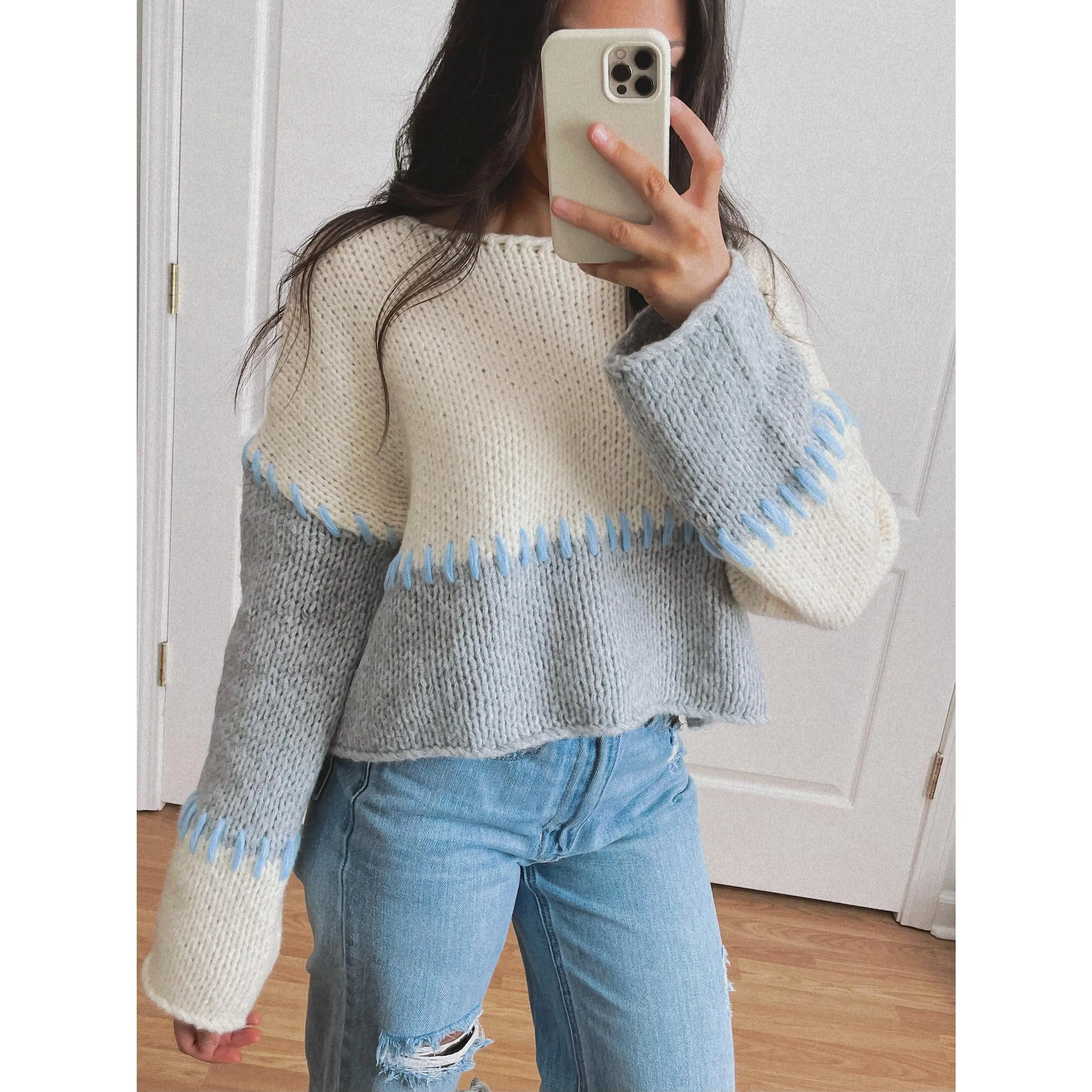 Stella Stitch Knit Sweater