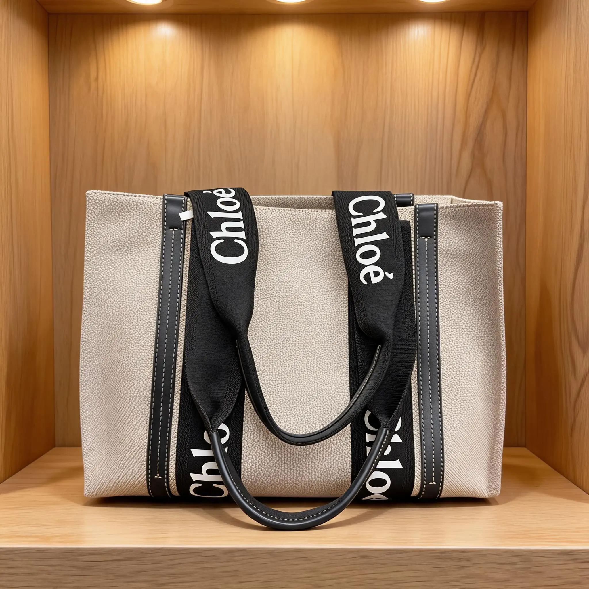 Pre-owned Chloé CHLOE Canvas Shoulder Bag C0725967718
