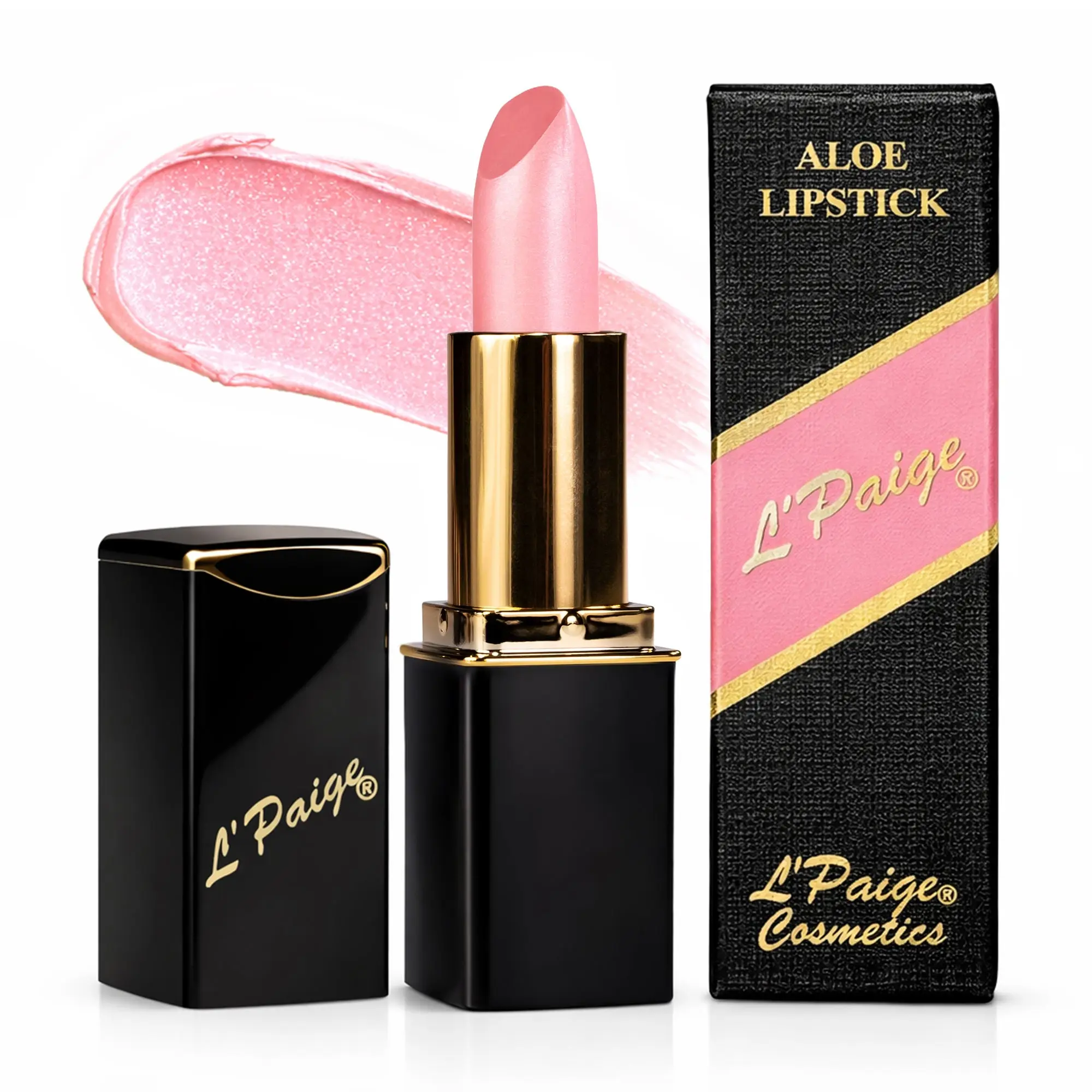 L44 Shimmery Ice | Frosted Pink Shimmer Lipstick