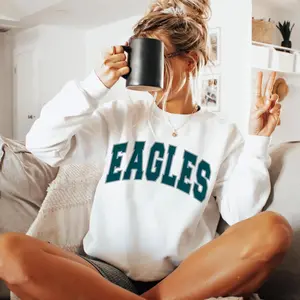 Unisex Game Day Eagle Sweatshirt – Sundays Are for the Birds, Football-Inspired Crewneck Pullover for Sports Fans