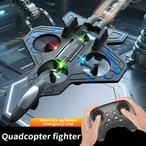 Remote Control Jet Drone for Kids – 360° Flip Stunt Plane Toy with LED Lights, Beginner Friendly avión rc