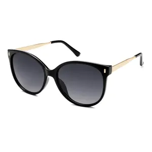 SOJOS Round Polarized Sunglasses for Women Men Oversized Trendy UV Protection Shades