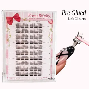 Fresa Beauty New Design Pre-Glued Band Cluster Manhua Lashes