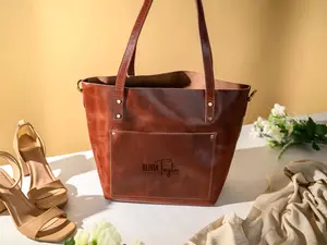 Almost Legendary | Personalized Leather Tote Bag | 40% Off Imperfect