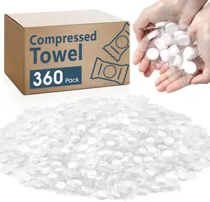 360 count Compressed Towel, Mini Compressed Towel Tablets, Disposable Compressed  Towels, Camping Towel, Portable Bulk Compressed  Tissues for , Travel, Outdoor