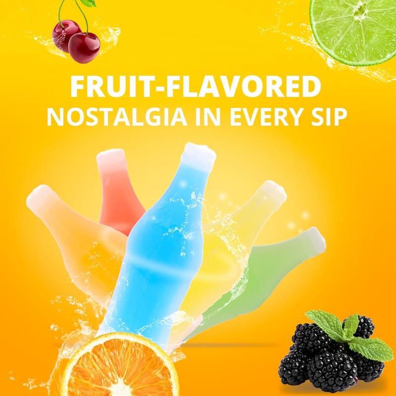 Wax Candy - Nik-L-Nips Wax Bottles with Artificial Flavor - Available in 1lb, 2lb, 3lb, and 5lb Snack Bags - TikTok Candy Trend Item Sweet Bonbon