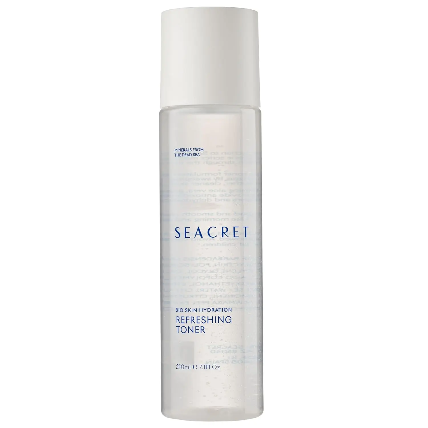 SEACRET Bio Skin Hydration Refreshing Minerals Facial Toner - Spa-Like Long-Lasting Hydration, Purify Skin Balance with Dead Sea Water and Minerals, All Skin Types, Citrus Scent, 7.1 Fl Oz / 210 ml