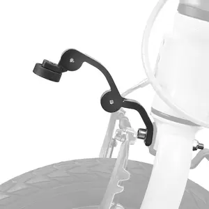 Bicycle Headlight Mount for Dahon/Brompton Folding Bike Multi-angle Adjustable Aluminum Front Light Extender