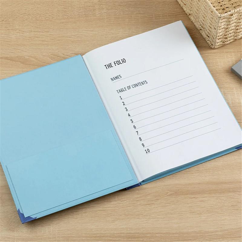 Important Document Organizer Personal Binder Organizer with Labels Accordion File Stylish Binder for Storing Important Papers, Certificates, Passports, Photos, and Letters organizador de documentos