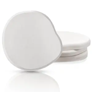 Diatomaceous Earth Coasters (Set of 4) — Uniquely Shaped, Absorbent, and Quick-Drying Coasters; Heat-Resistant Mats for Drinks & Coffee. A Must-Have Cute Coaster Accessory for Home, Office Desks, Bars, and Breakrooms