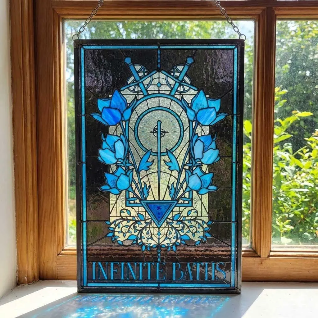 Sleep Token Infinite Baths Acrylic Suncatcher Window Hanging Home Decor