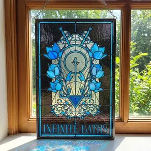 Sleep Token Infinite Baths Acrylic Suncatcher Window Hanging Home Decor