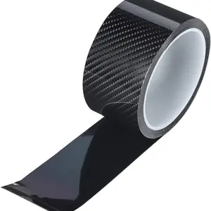 Carbon Fiber Car Door Edge & Sill Protector Tape - Self-Adhesive Anti-Scratch Sticker for Auto Accessories