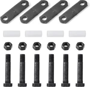 Trailer Shackle Kit, Tandem Axle Trailer Kit for Double Eye Spring (3,500 lbs-7,200 lbs Axles)