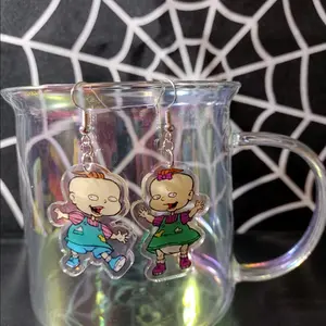 rugrats earrings!