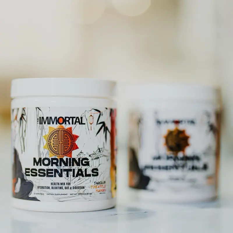 I Am Immortal Morning Essential, Gut Detox & Digestion Support with Hydration Powder