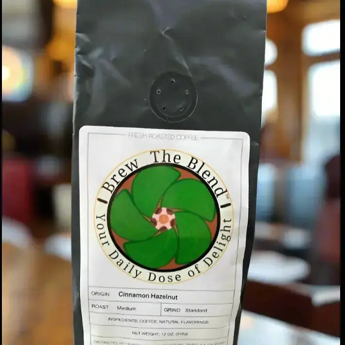 Hazarella Cinnamon Hazelnut Coffee - Medium Roast Arabica Beans for Nutty Flavor - Perfect for Hazelnut Lovers - Ideal for Drip Pour-Over or French Press Brewing