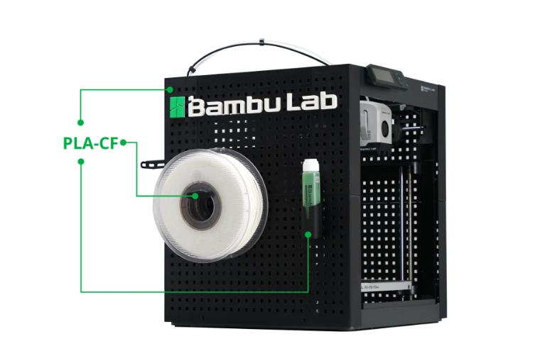 Bambu PLA-CF, 3D Printing Filaments and Materials Bambu PLA-CF, 3D Printing Filaments and Materials