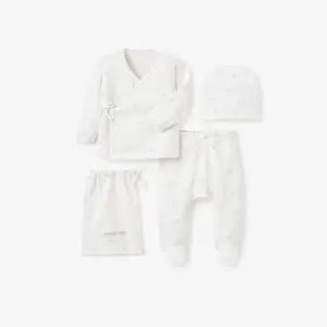 Stork Double Layered Cotton Layette Set