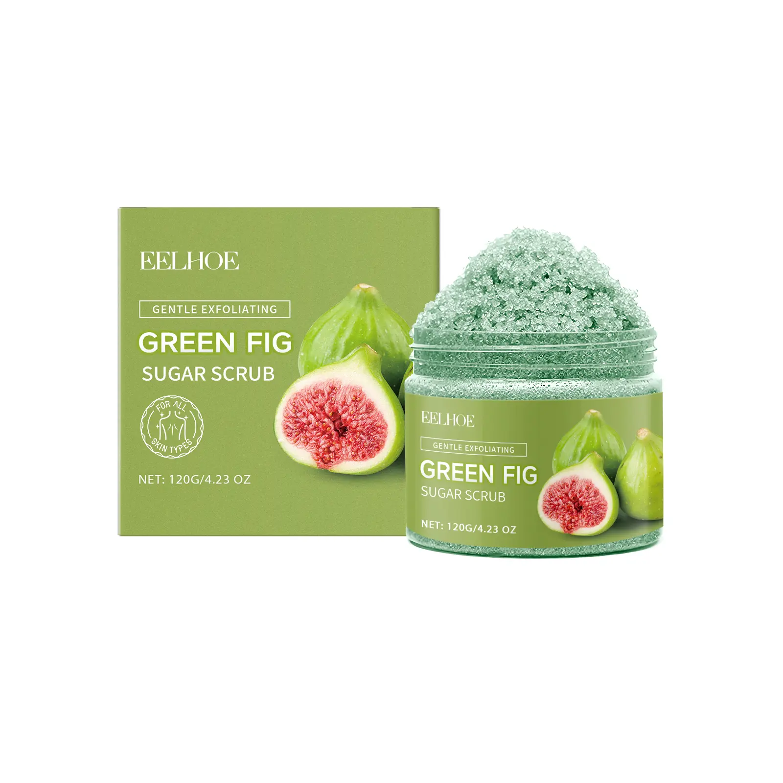 Korean Fig Scrub  Glass Skin Hack  Bouncy Legs Alert!EELHOE Fig Scrub  Jam-Packed Moisture  Eat-Your-Skin-Soft Glow