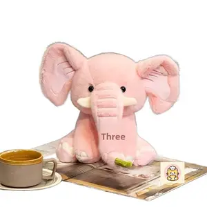 Cute Elephant Plush Pillow Stuffed Toy Gift for Kids Boys