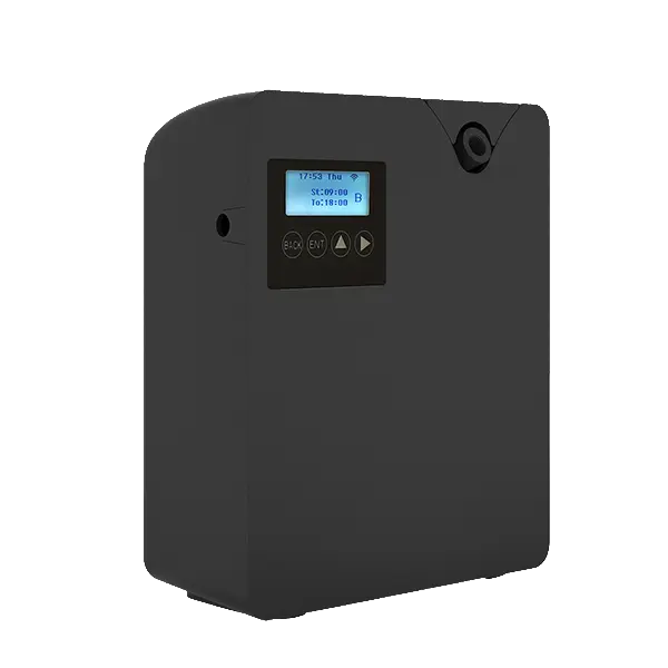 300 ml Wall-Mounted Diffuser with Wi-Fi Connectivity and App for Scheduling Operation Times for Commercial Spaces and Reception Areas