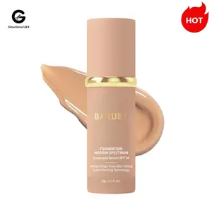 Repairing & Protective| Medium Spectrum Foundation Cream| Moisturizes, Nourishes & Conceals| Great for Daily Makeup & Skin with Imperfections| Foundation Cream Concealer Moisturizing Spf Sunscreen Hydrating Buildable Coverage