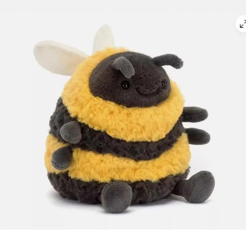 16cm Adorable Albee Bee Spring Plush Toy for Kids - Super Soft, Cuddly Elephant Plush, Perfect Soothing Gift for Classic & Novelty Toy Collectors, Soothing Plush Toy