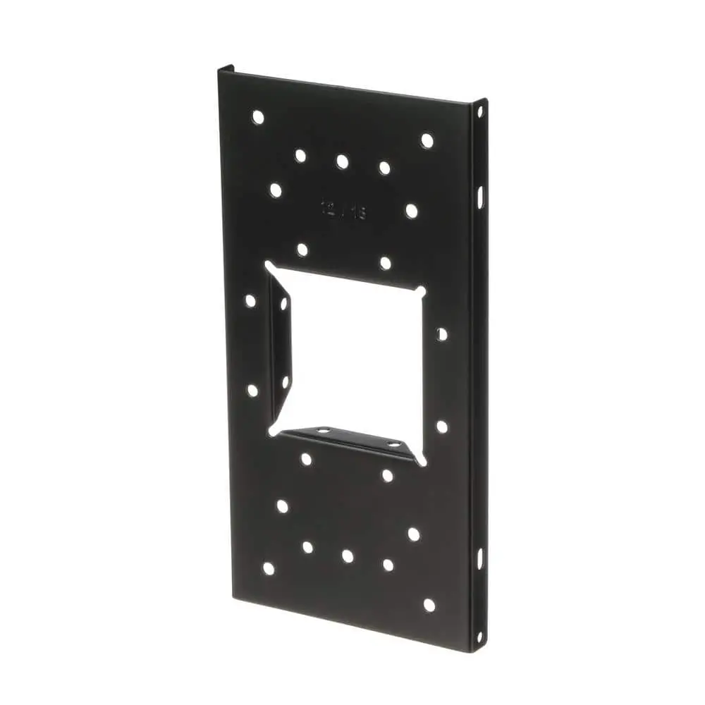 Steel Mailbox Mounting Board, Black