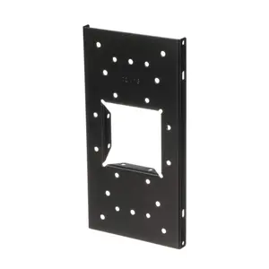 Steel Mailbox Mounting Board, Black