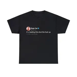 Doja Cat 'If u reading this' T-Shirt, Twitter Quote T-Shirt, Unisex Shirt Gift