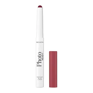 REVLON PhotoReady Instant Blur Liner, Soft Matte Lip Makeup to Overline for Instant Natural, Fuller-Looking Lips, Sheer-to-Buildable, 004 Lazy, 0.05 oz