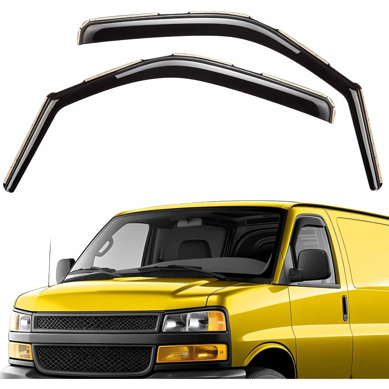 Extra Durable Window Deflectors in-Channel Window Visors Rain Guards Fit for Honda Ridgeline 2017-2026, Sun Visors, Wind Vent for Shades, Exterior Car Accessories - 4 pcs.AG0856 Extra Durable Window Deflectors in-Channel Window Visors Rain Guards Fit for Honda Ridgeline 2017-2026, Sun Visors, Wind Vent for Shades, Exterior Car Accessories - 4 pcs.AG0856