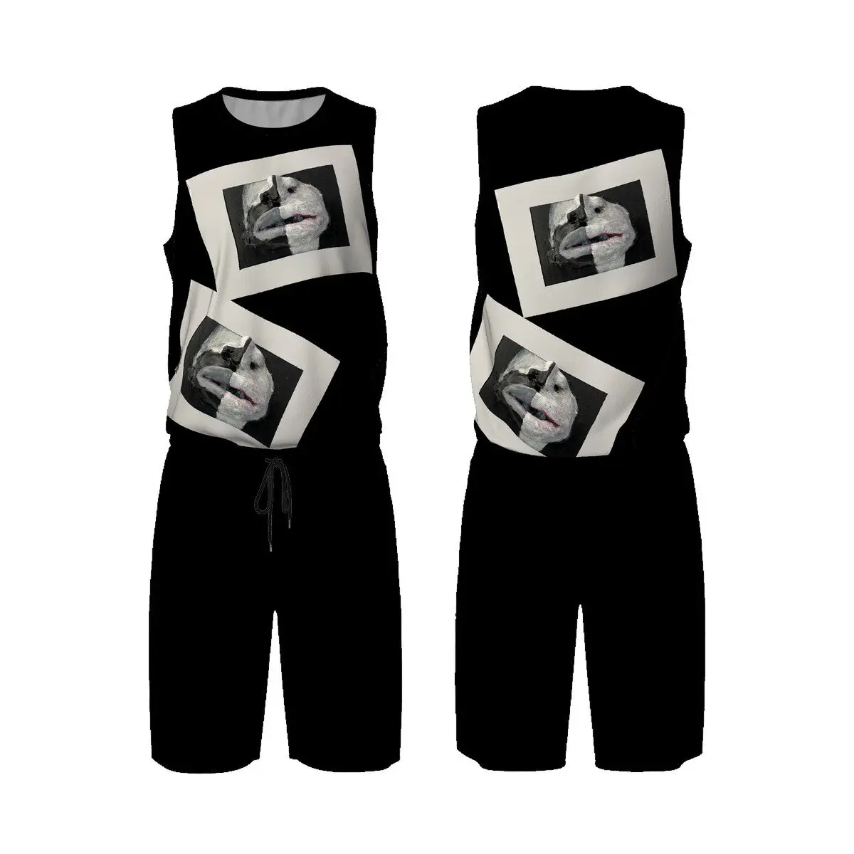 The Warriors - Original Art by Craig Davoll - Men’s Basketball Uniform Jersey Set