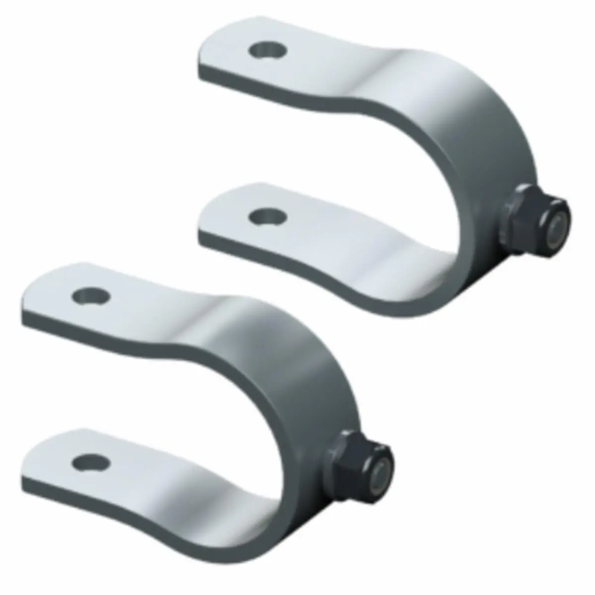 212 MAIN Ghost Controls Tube Gate Bolt-On Bracket - 1-5/8" to 2" Fit Metal Bracket, Includes Mounting Fasteners, Paintable to Match Gate, Boosts Curb Appeal, Home Supplies Mount Hooks & Rails Organizer, Ghost Controls Tube Gate Bracket