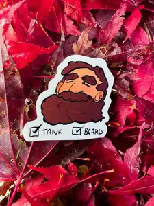 Dwarf D&D TTRPG Individual Sticker