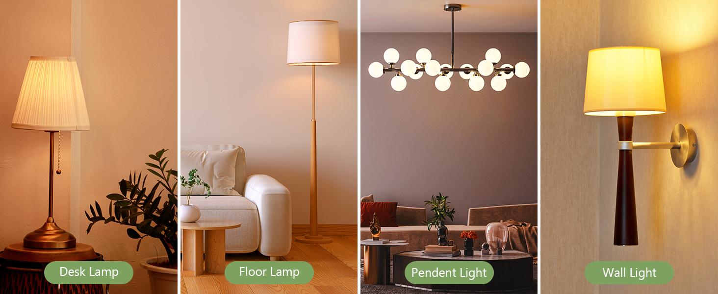 Sigalux A19 LED Light Bulbs, 60W Equivalent Soft White 2700K, 750 Lumens Non-Dimmable LED Bulbs, Efficient 8.5W, 10000 Hours Long-Lasting E26 Base Bulbs for Bedroom Living Room Kitchen, 4 Pack